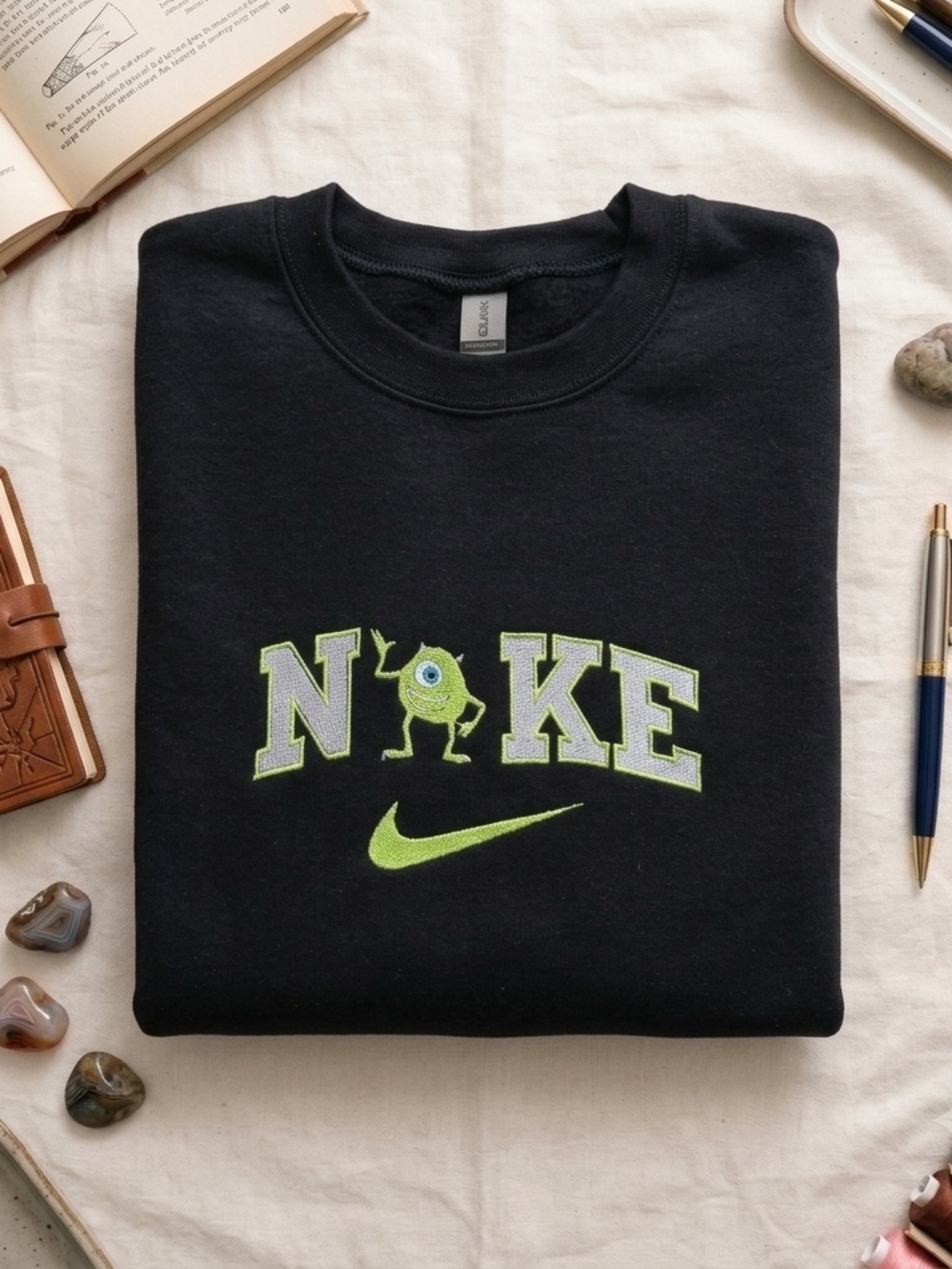 Monsters Inc Sweater - Embroidered